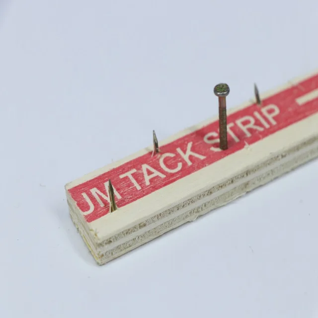 Flooring Premium Wood Carpet Tack Strip Gripper Wooden Carpet Tack