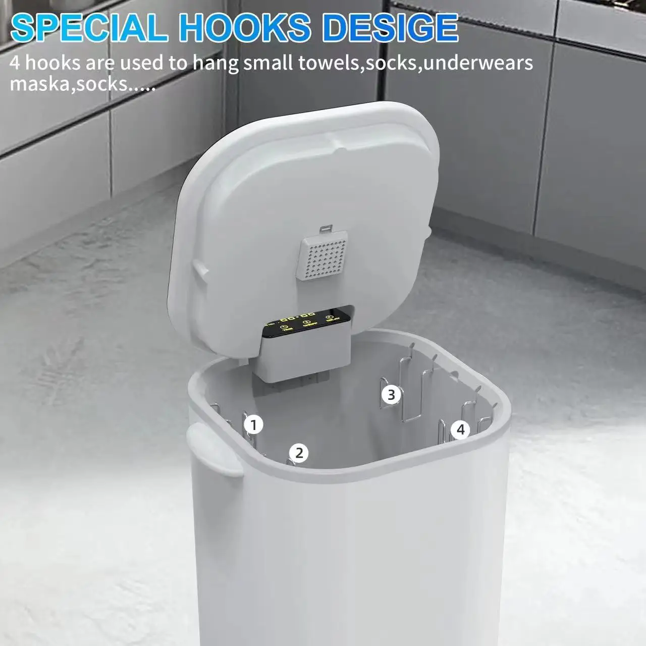 2022 Original Patent Design 40 L Large Electric Smart Bucket Style