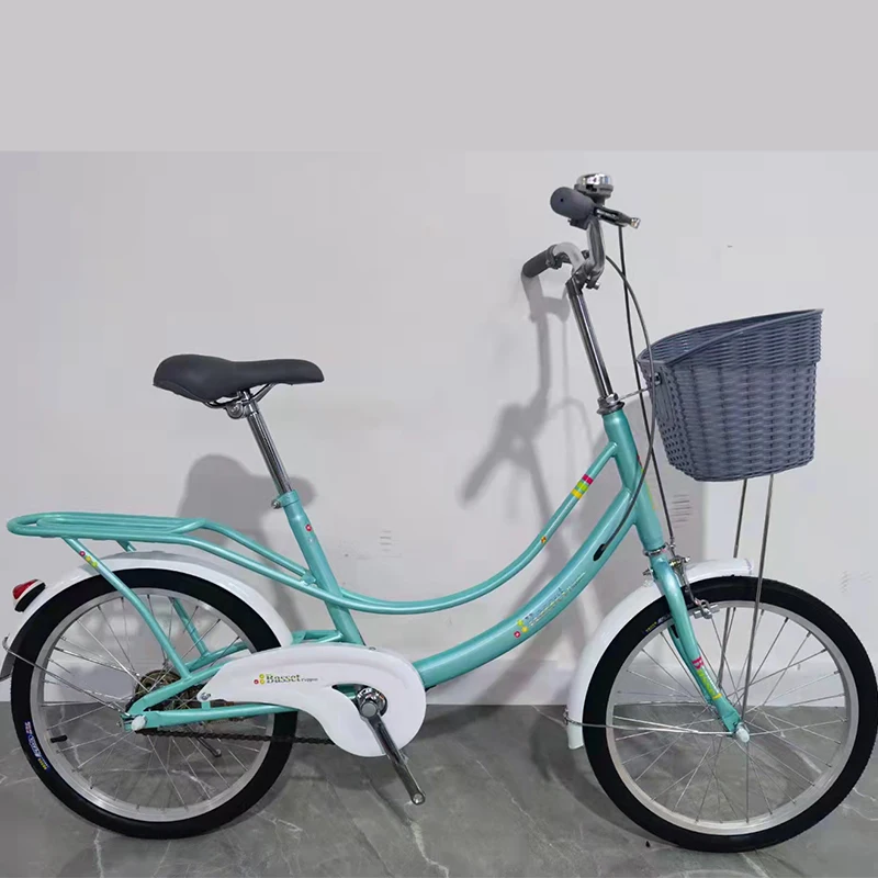 New Design Model Adult Folded Color Tire Size 22 24 28 Inch Wheelset Bicycle with Basket for Women Lady Girls Sri Lanka Kenya