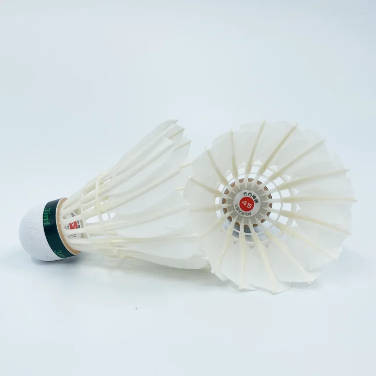 Factory Direct Price Badminton Shuttlecock Goose Feather Dmantis D45 Most Durable 3in1 Shuttlecock