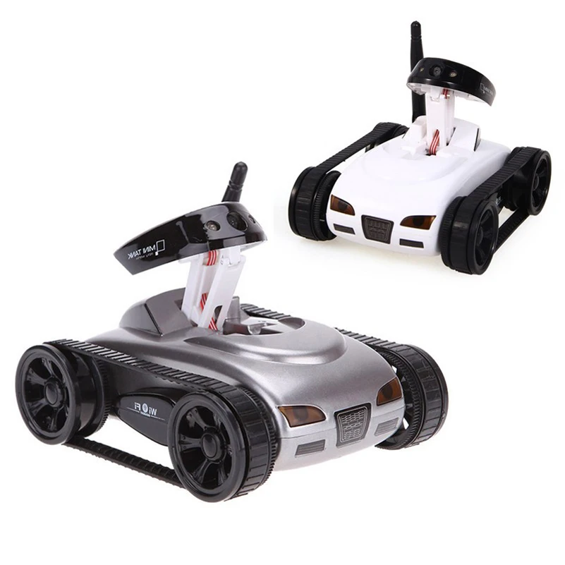 777-270 Mini RC Spy WIFI Tank Car - 0.3MP Camera & Controls