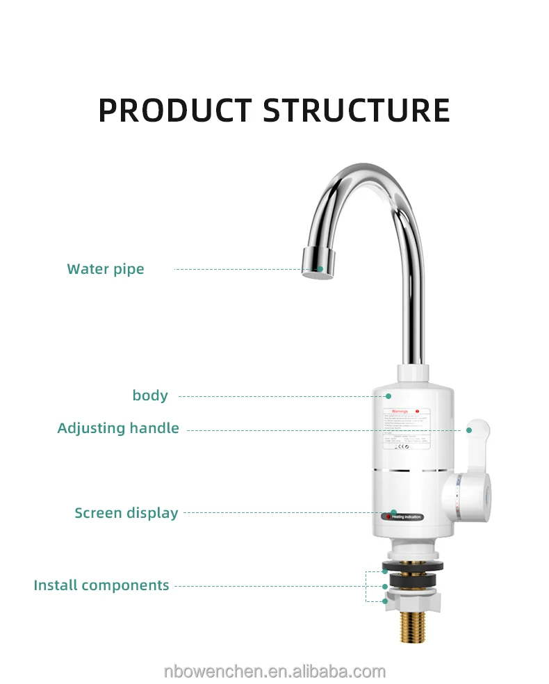 Hot Selling Low Price Heating Instant Hot Water Tap Electric Faucet