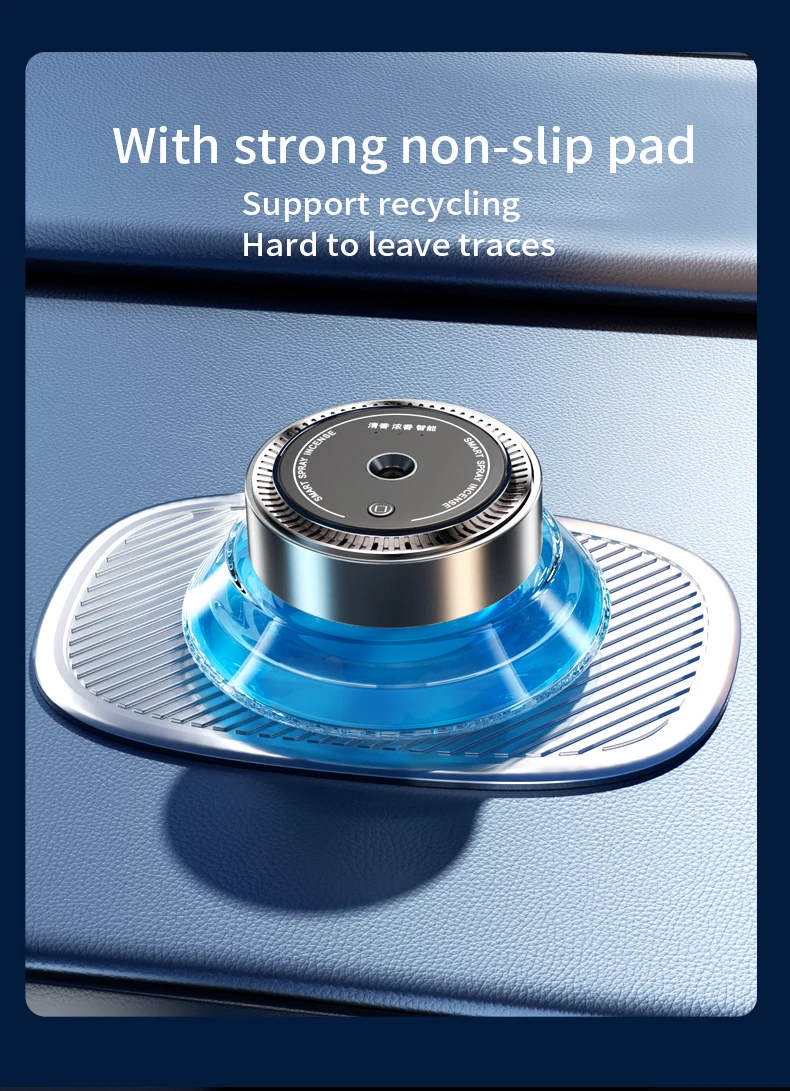 Newest Luxury Smart Car Aroma Diffuser 50 Ml Car Perfume Bottle