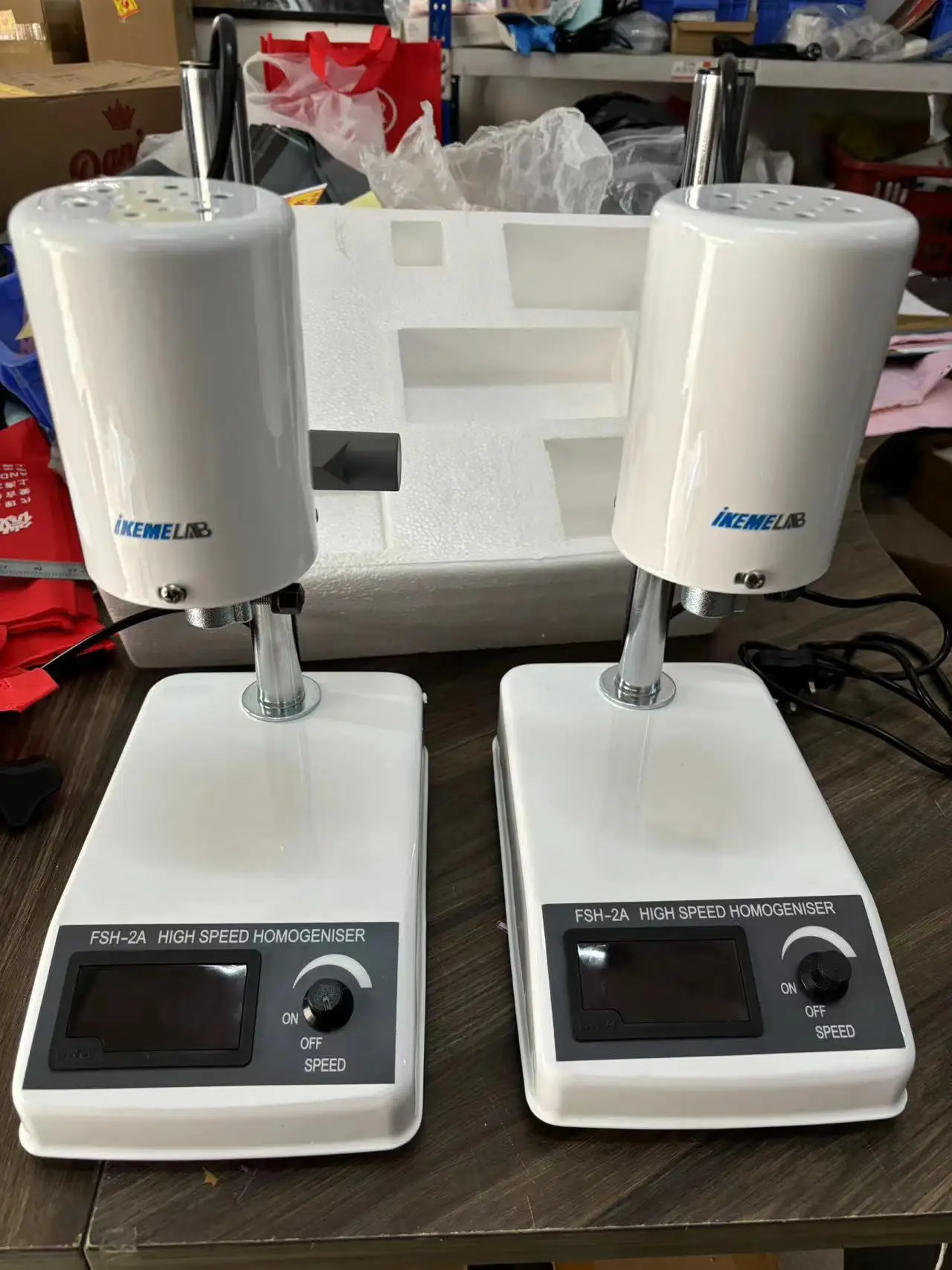 Lab Emulsifier IKEME Laboratory High-Speed Homogenizer - Efficient Emulsification