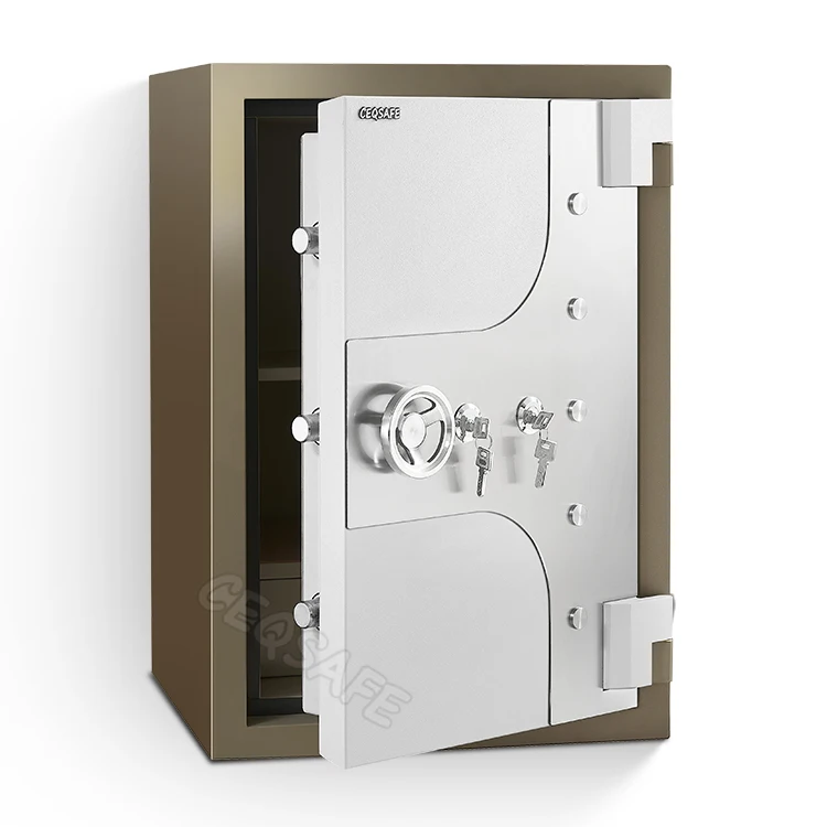 CEQSAFE Home Office Fire Box 2 Key Locks Cabinet Document Fireproof Safe