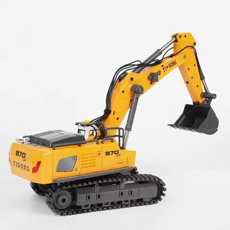 Yi Gong 1/50 Scale 970 Die-Cast Excavator Model RC Building Toy