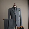 Medium gray (suit + trousers)