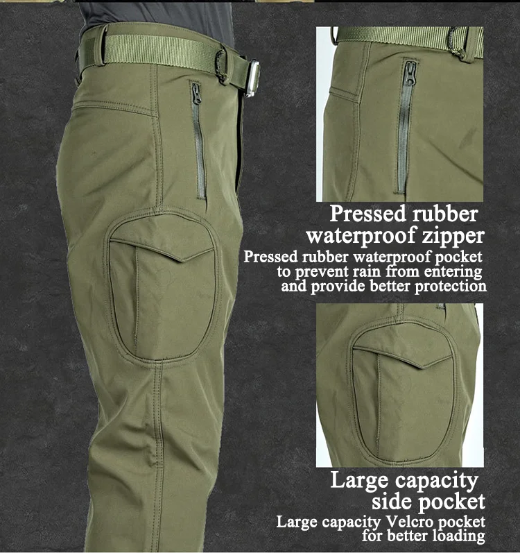  tactical waterproof wear-resistant assault trousers