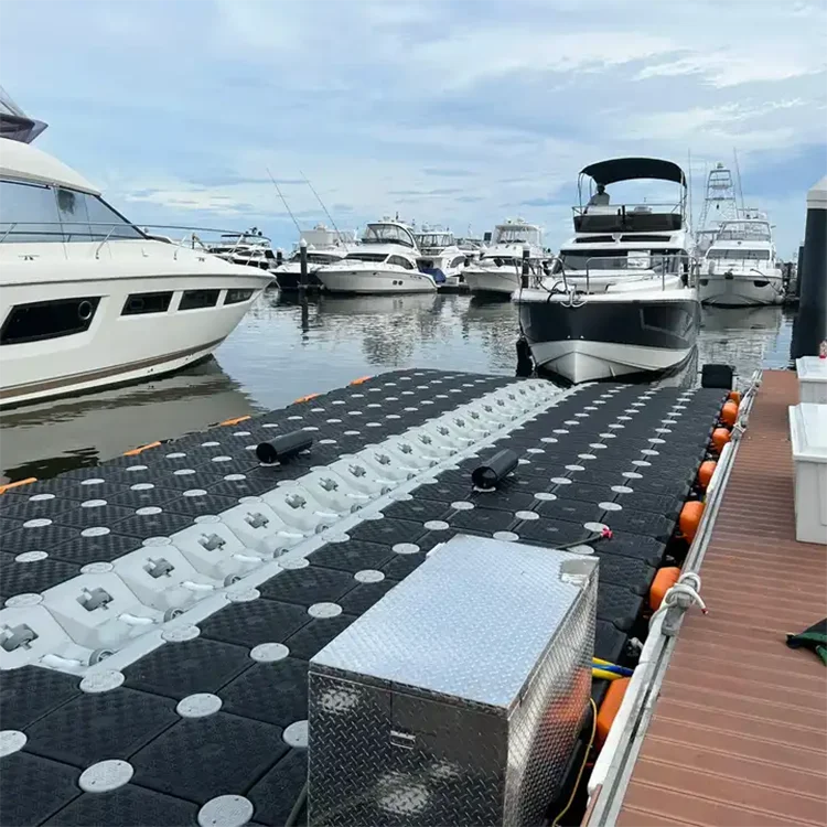 Jet Ski Floating Dock Hdpe Floating Pontoon Dock Cubes For Sale - Buy ...