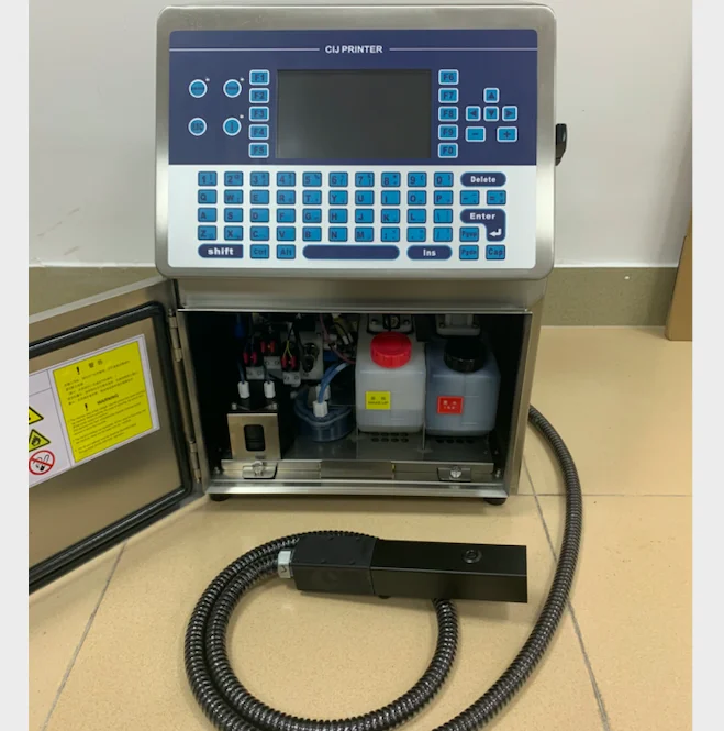 New Designed Beer Can Date Coder Glass Bottle Pipe Printing Machine Price