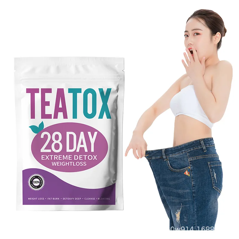 Lot De Thé Détox Teatox Pour Perte De Poids - Thé Vert Et Garcinia Cambogia - Neuf