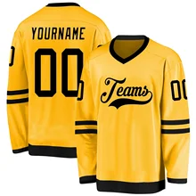 High Quality sports customized club name ice hockey-jersey custom unique hockey jerseys for sale