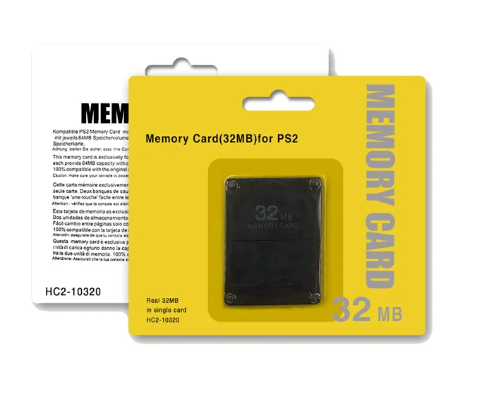 Memory Card Choki Para PS2 16 MB Memória Real - Cartão de Memória