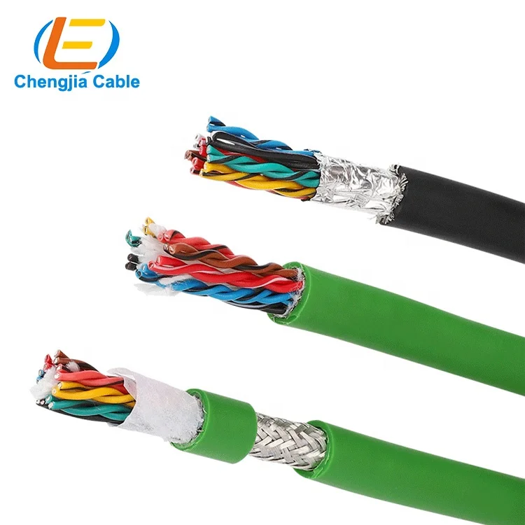 Câble à paire torsadée d'encodeur blindé hautement flexible YY506