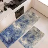 Blue Ink Wash Marble