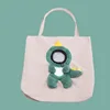 Little Green Dinosaur - Canvas