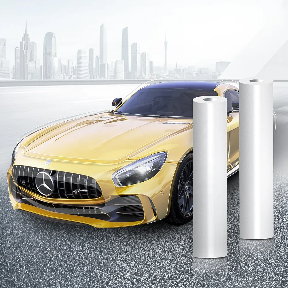 Tph PU Transparent Car Body Paint Protection Film PPF Self Healing And Anti Scratch Pvc Vinyl Wrap