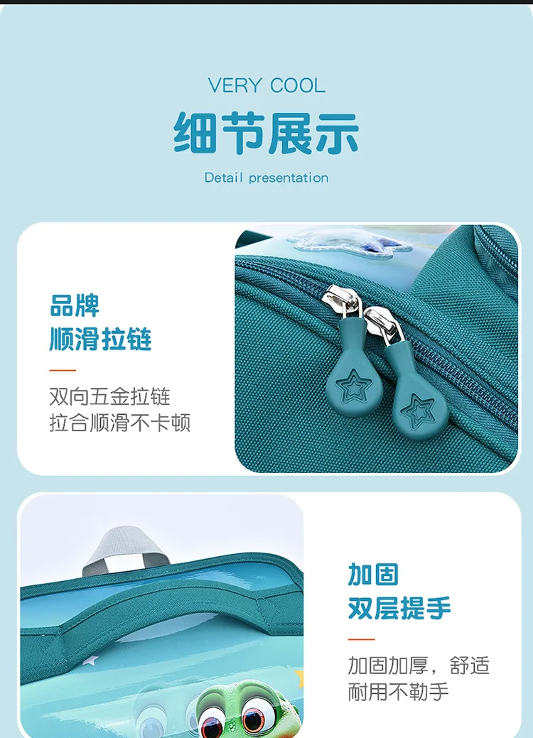 Fashion Cartoon Lightweight Backpack Student School Bags with Spine Protection Mochila Escolar to Reduce Burden