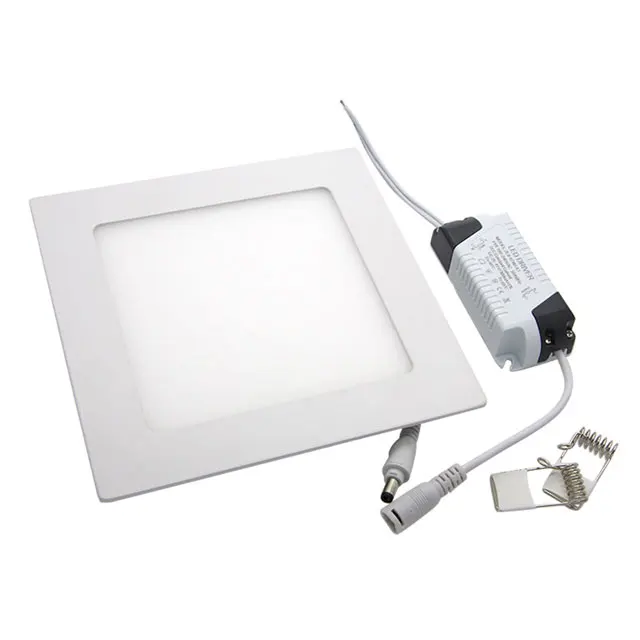 Wholesale Price Modern No Flickering  Recessed square Led slim Panel Light 6w led ceiling  light for indoor
