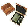 8oz Military Green SS Hip Flask