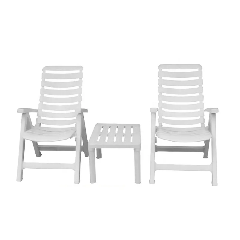 Хорошее качество белый пластиковый пляжный