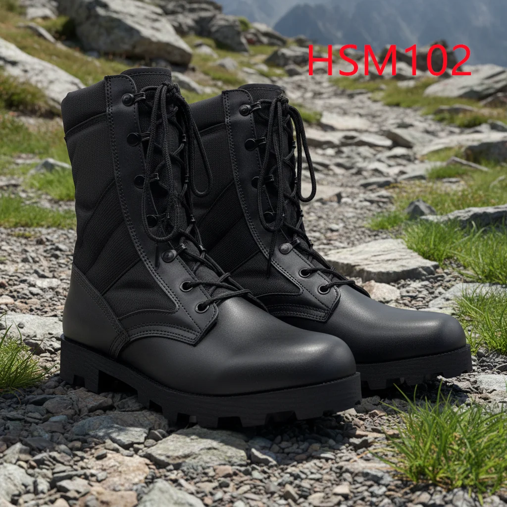 SX,Southeast Asia Popular Hard Wearing Sole Combat Boots Rainforest Exploratinon Debris Resistant Training Combat Boots HSM102