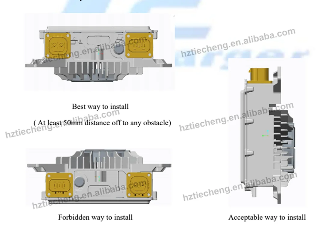 HK-MF-108-32 on Board 3300W High Power Waterproof Car Charger for ...