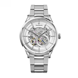 OEM Custom Logo 40mm 316L Stainless Steel Sapphire Glass Waterproof 5ATM Miyota 82S7 Skeleton Movement Automatic Watch for Men