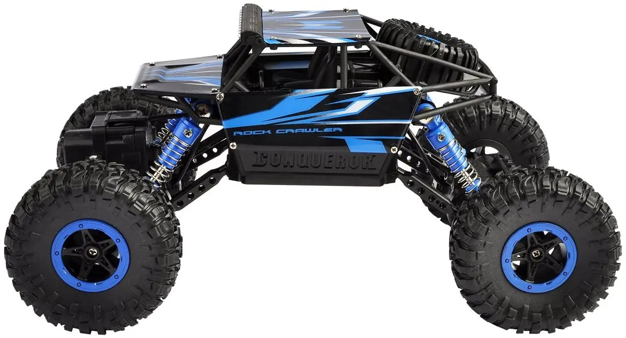 Zhengguang Popular 1/16 Scale Remote Control Monster Truck RC Rock Crawler 4x4 High-Speed Drift 4WD Off-Road Car 2 Channels TPR