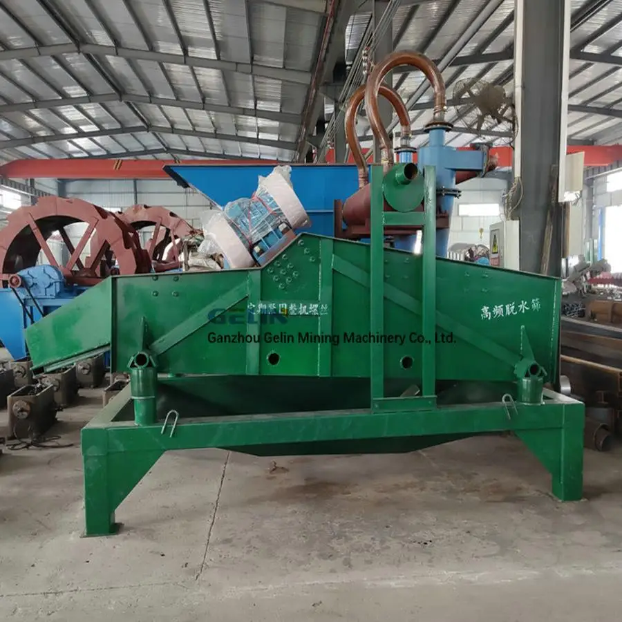 Dewatering Vibrating Screen with PU Mesh for Slurry Sand