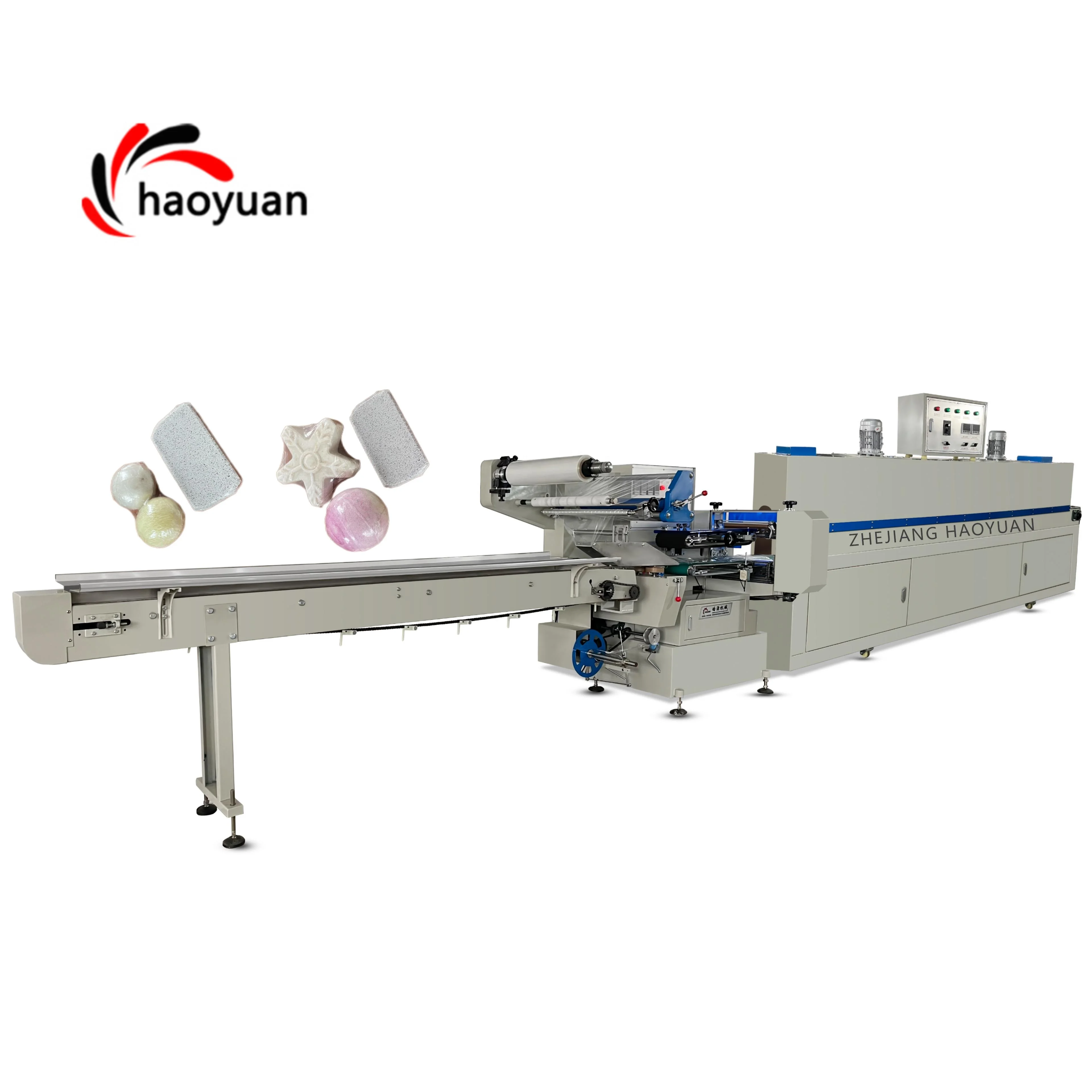 Schrumpffolie Maschine Siegel Schrumpf-Verpackungsfolie L-Balken RS-600W Automatische PVC Thermowärmeschweiß Automatische POF PVC