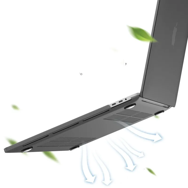 High Quality16-color case  Smooth Shockproof Matte PC Protective Hard Shell case ultra Slim Protective Hard Shell Laptop