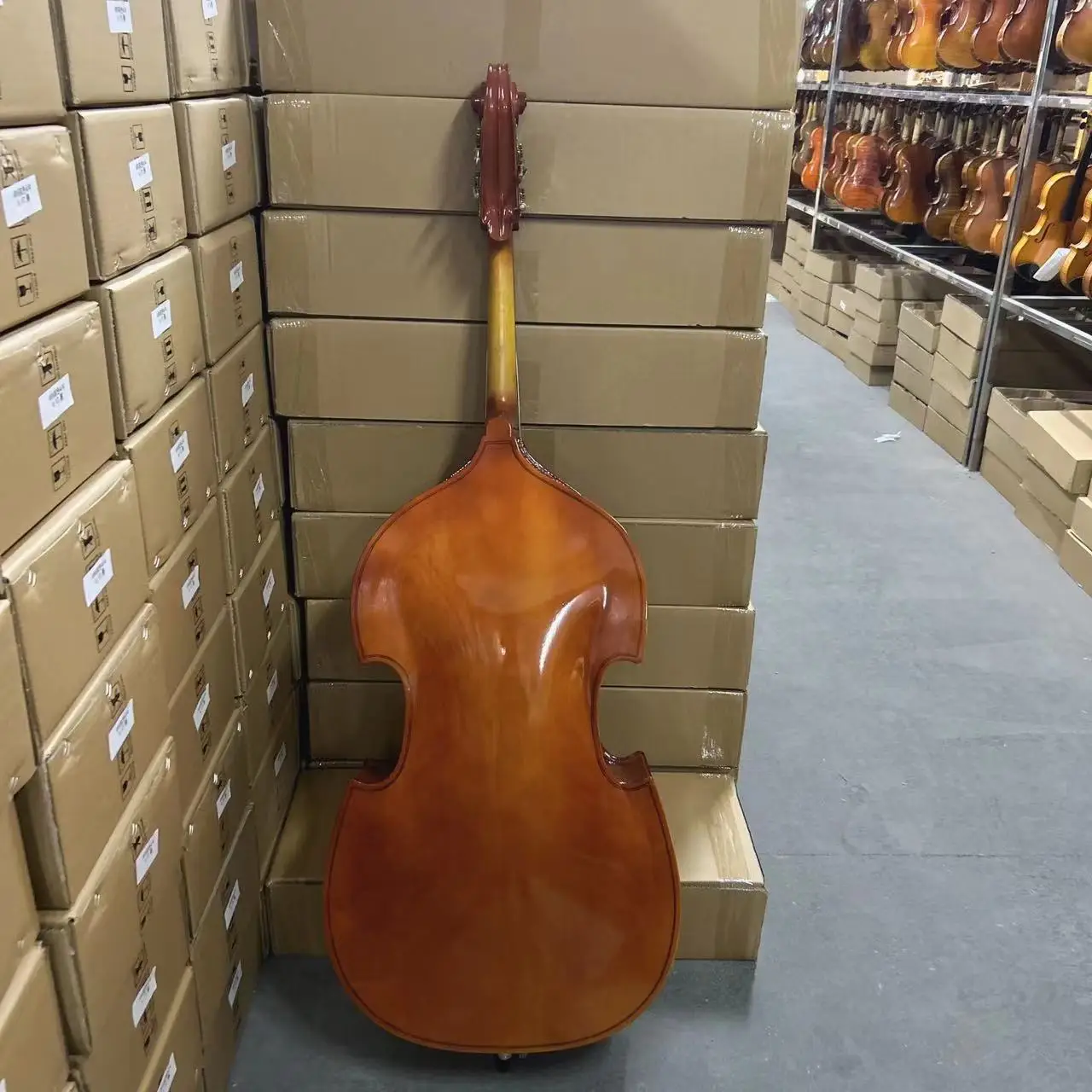 4/4 Plywood Double Bass Student Beginner Contra Upright Bass Wholesale