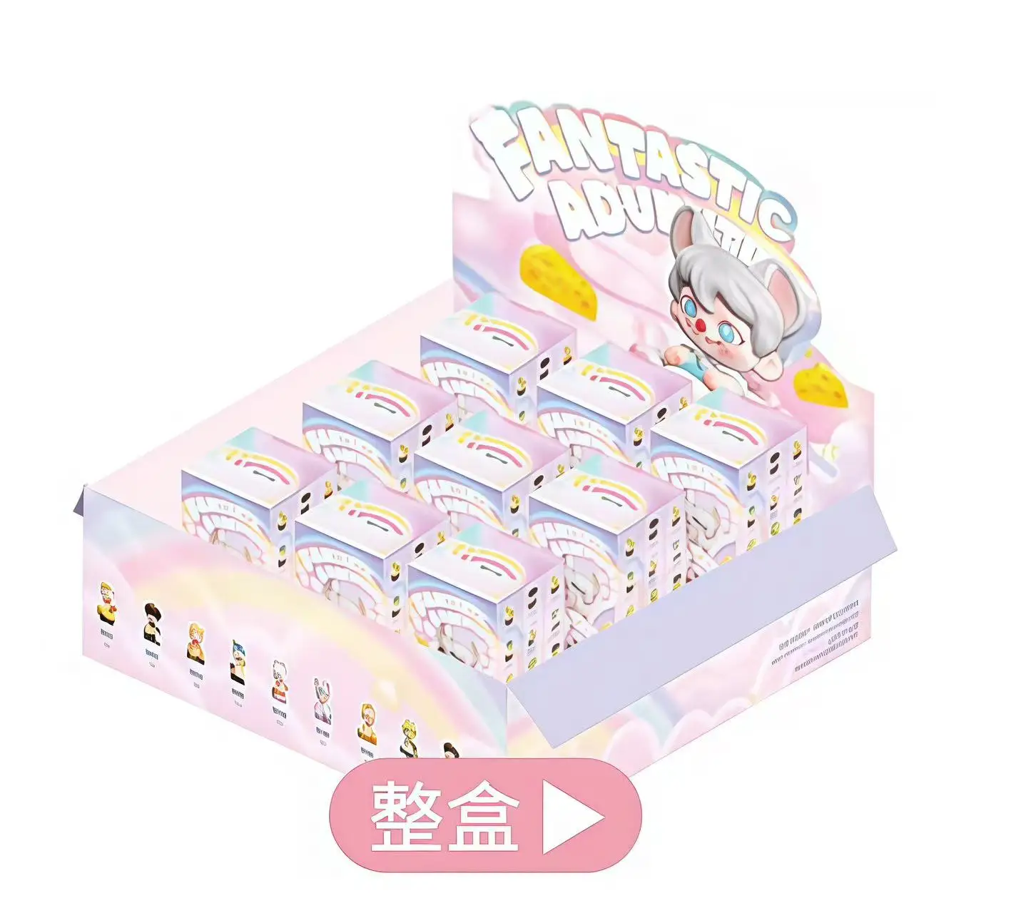 figure collectibles DUDOO Fantastic Adventure Series Blind Box