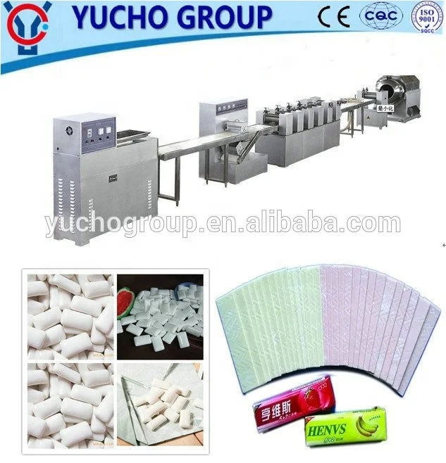 Candy Factory Chewing Gum Making Machine Chewing Gum Manufacturing Machine