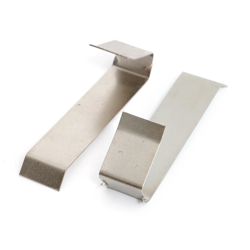 Никелированный пружинный зажим для мебели плоский из нержавеющей стали светодиодного утопленного