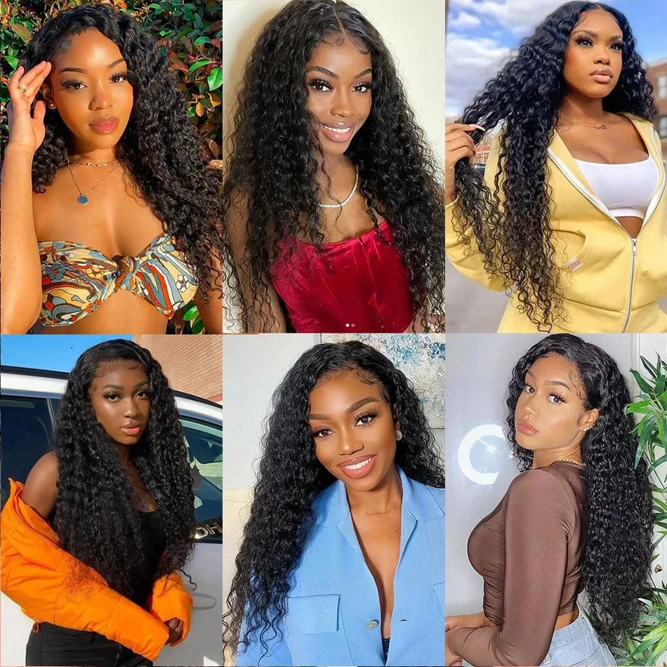 30 32 Inch Loose Deep Wave Human Hair Bundles Remy Curly Weave Bundle Raw Virgin Extensions Brazilian_voghion.com