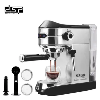 Dansong Home Office All-In-One Espresso Machine Semi-Automatic Steam Wand Milk Frother for Small Office Coffee Making