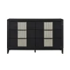 Charcoal + Gray + Solid Wood+MDF + Contemporary + Modern
