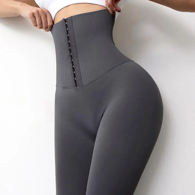 Tummy Control Waist Corset Leggings 