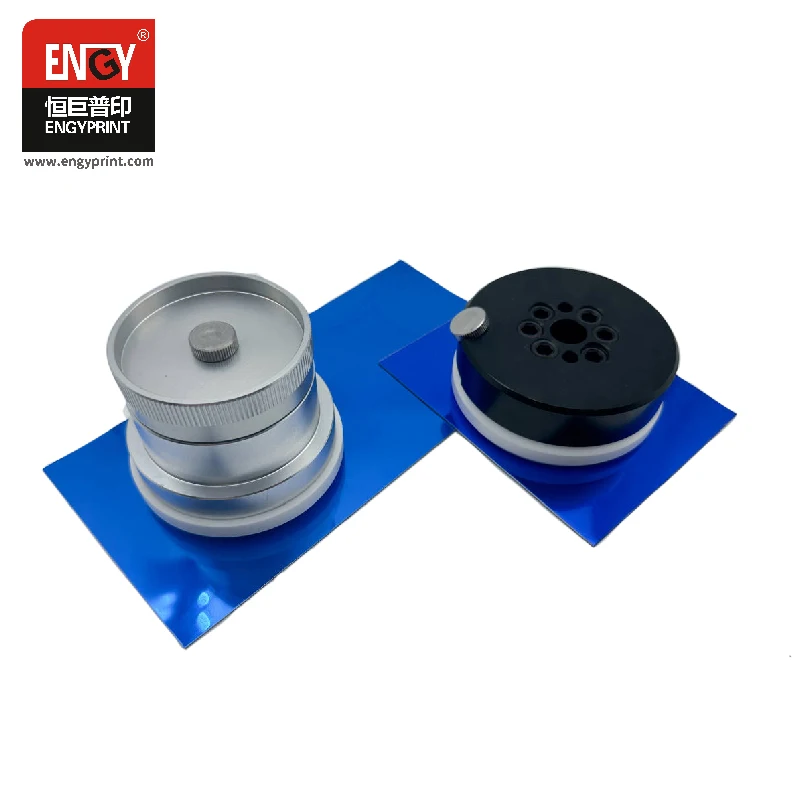 BLUE ALUMINIUM LASER PLATE for PAD PRINTING