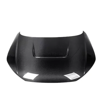 2017+ Audi TT Open Sport Lightweight Carbon Fiber Hood Racing Car Engine Cover Exterior Accessory by Forge Carbon Fiber