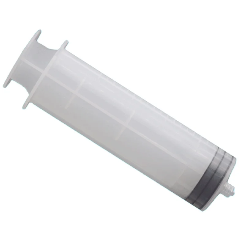 Пластиковый шприц с винтовым шприцем большой