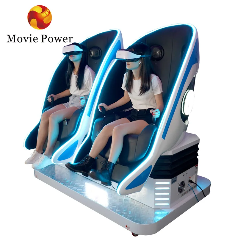 Virtual Reality 9d Cinema Simulator with Interactive Game VR Simulator Portable Amusement Park