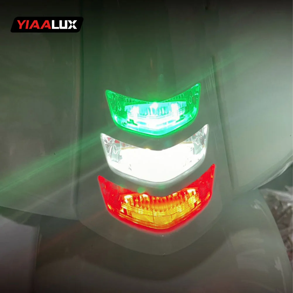 product motorcycle lighting front decoration cover for for vespa sprint primavera 150 sprint150 colorful decorative led light-3
