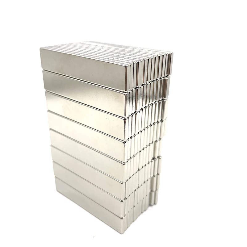 5 X Blocco Magnetico 20 X 20 X 5mm Neodimio N45 (NdFeB) Nichel - Foto 11