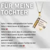 Collana con ciondolo "Figlia Tedesca Dorata" 52