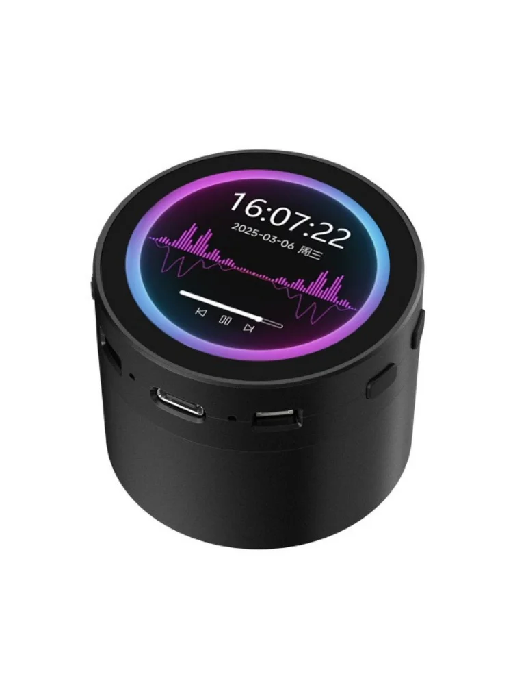 Scheda Di Sviluppo Waveshare ESP32-S3 Con Display Rotondo 1.85" 360x360: WiFi, BT 5, Audio, Microfono E Supporto Batteria LiPo