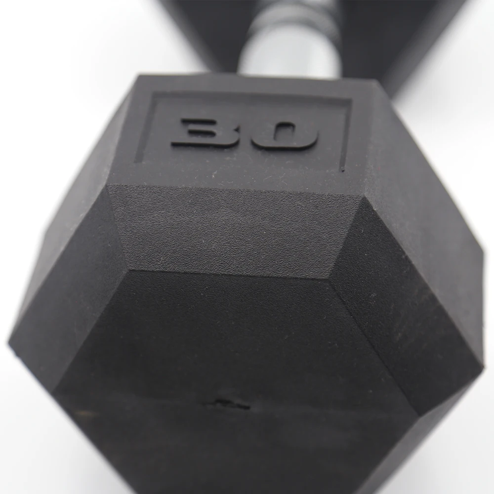Rubber Encased Hex Dumbbell Hand Weight