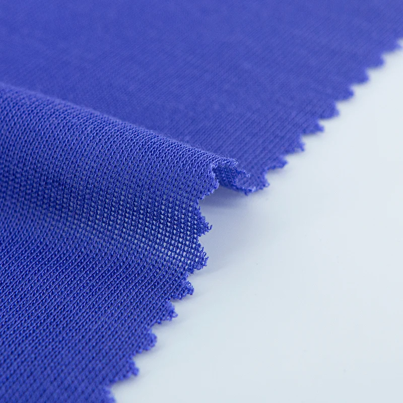 Высокая стойкость цвета экологически чистый биоразлагаемый материал Тенсел 1*1 ткань в рубчик для базовой рубашки нижней юбки модное